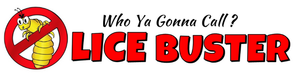 Who Ya Gonna Call? Lice Buster with the lice buster logo