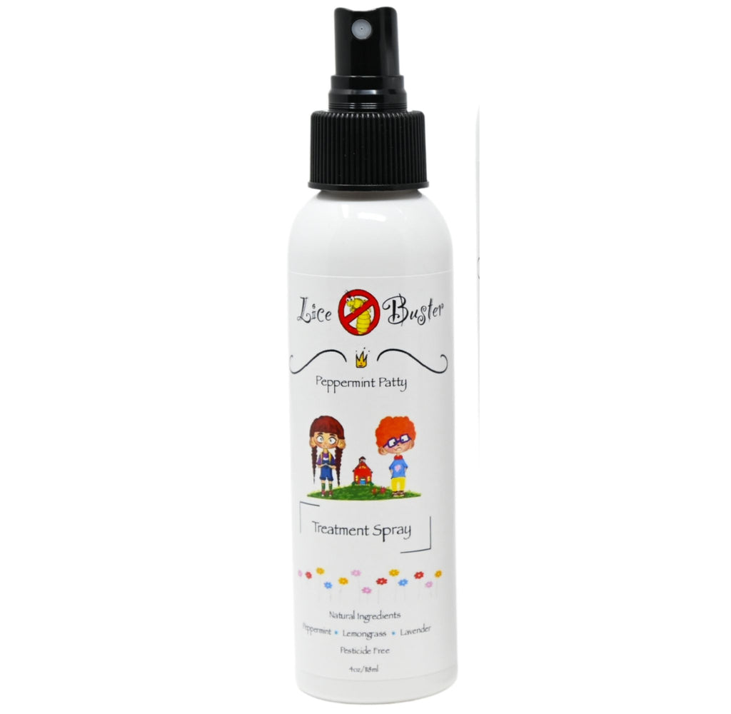 4oz bottle of lice buster head lice treatment shampoo All natural pesticide free non toxic lice treatment. The most effective head lice treatment spray
